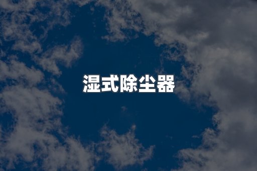 湿式除尘器